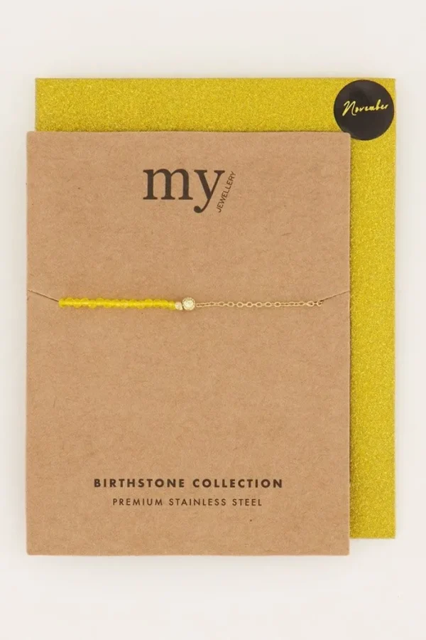 My Jewellery Armband Geboortesteen November MJ05947-1200K