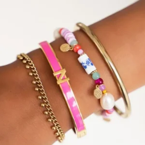 My Jewellery Bangle glimmend - Goudkleurig MJ02672-1200