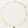 My Jewellery Candy ketting groen Tres Belle - Goud MJ08351-1200