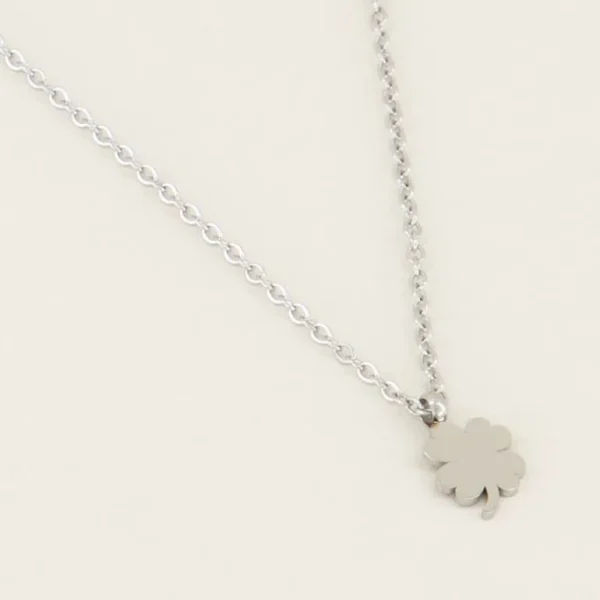 My Jewellery Ketting klavertje - Zilver MJ031341500