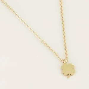 My Jewellery Ketting klavertje - Goud MJ031341200