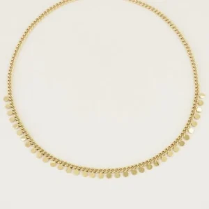 My Jewellery Ketting kleine muntjes - Goudkleurig MJ027071200
