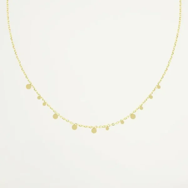 My Jewellery Ketting kleine rondjes - Goudkleurig MJ019391200