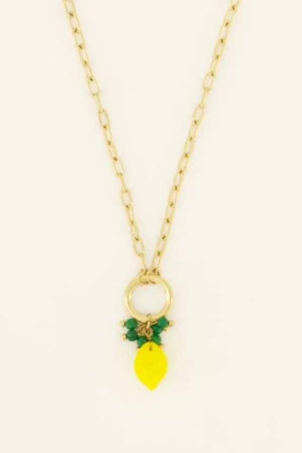 My Jewellery Ketting met Citrus - Goud MJ08708-1200