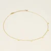My Jewellery Ketting met open hartjes - Goud MJ09230-1200