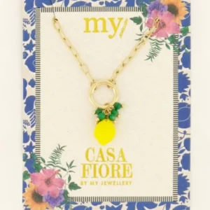 My Jewellery Ketting met Citrus - Goud MJ08708-1200