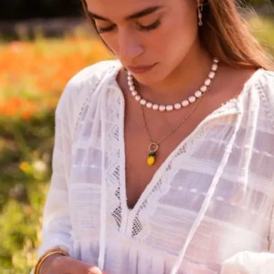 My Jewellery Ketting met Citrus - Goud MJ08708-1200