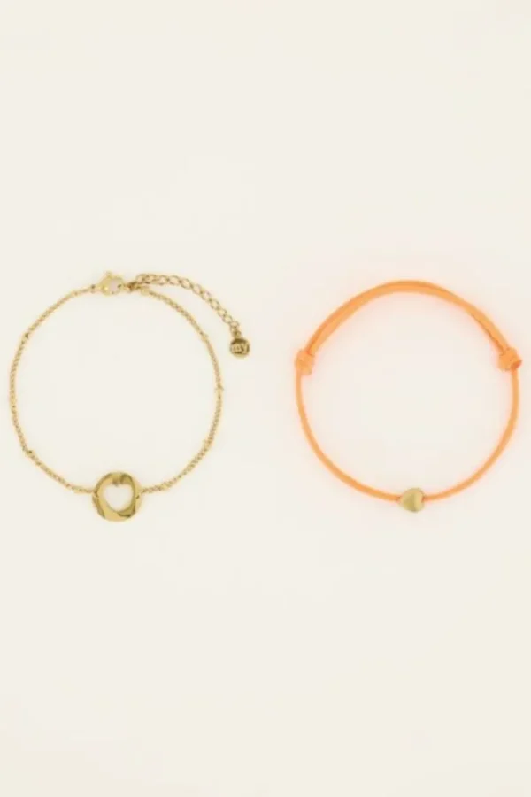 My Jewellery Moeder en dochter armband Mini - Goud MJ08428-1200