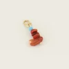 My Jewellery Moments charm red stone - Goud MJ030301200