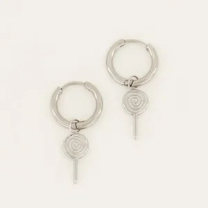 My Jewellery Oorbellen candy couture lolly - Zilver MJ06299-1500