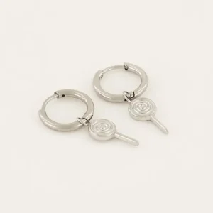 My Jewellery Oorbellen candy couture lolly - Zilver MJ06299-1500