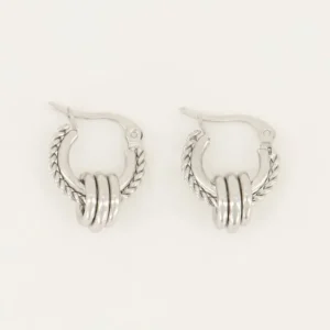 My Jewellery Oorringen met kleine rondjes - Zilver MJ05559-1500