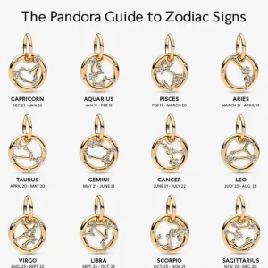Pandora Dierenriem hangende bedel Maagd 762715C01