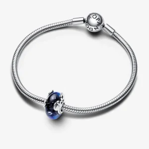 Pandora Disney Mickey Mouse & Minnie Mouse Blauwe Muranoglazen Bedel 792958C01