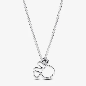 Pandora Disney Minnie Mouse silhouet halsketting 393187C01