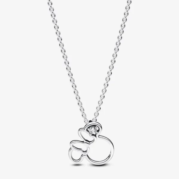 Pandora Disney Minnie Mouse silhouet halsketting 393187C01