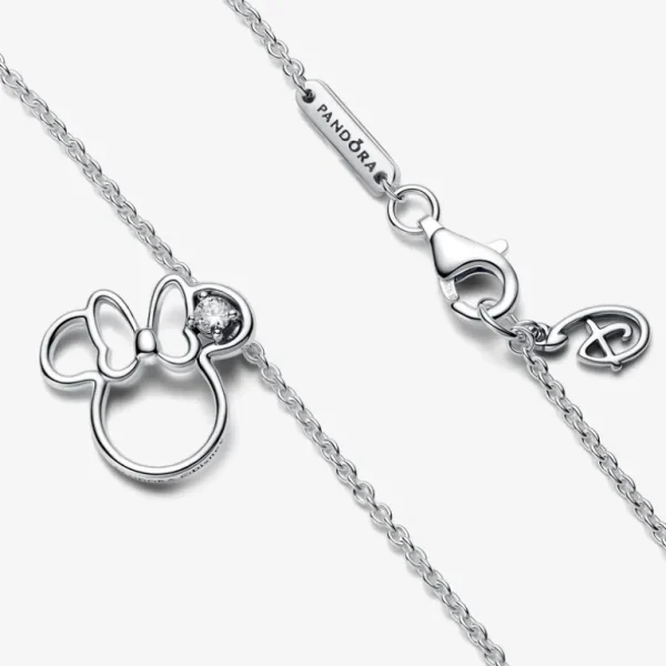 Pandora Disney Minnie Mouse silhouet halsketting 393187C01