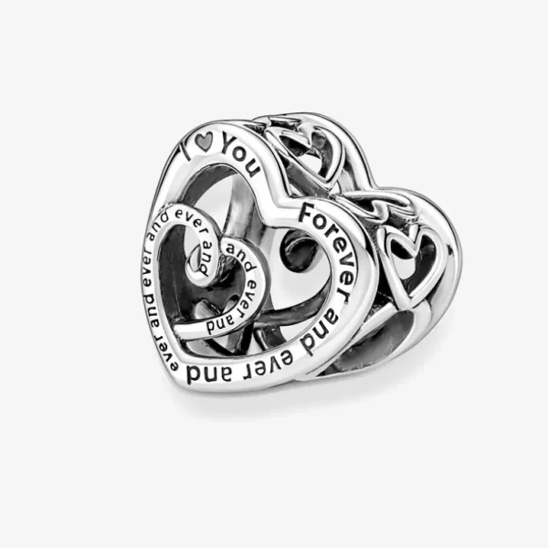Pandora Entwined Infinite Hearts Charm 790800C00