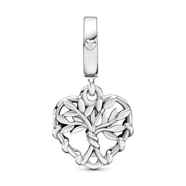 Pandora Heart Family Tree Dangle Charm 799149C00