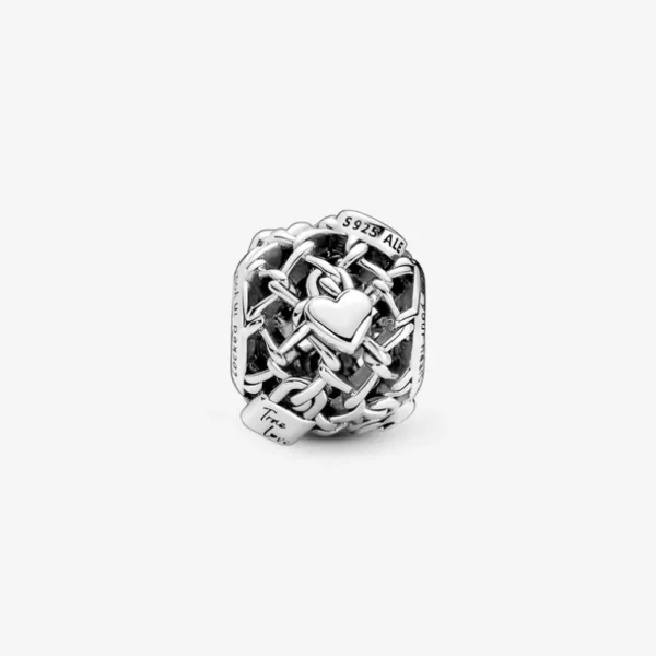 Pandora Opengewerkte Schakel Hangslot Bedel 790071C00