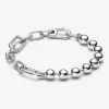 Pandora Pandora ME Metal Bead & Link Chain Bracelet 592793C00