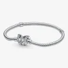 Pandora Pandora Moments Snake Chain Armband met Vlindersluiting 590782C01