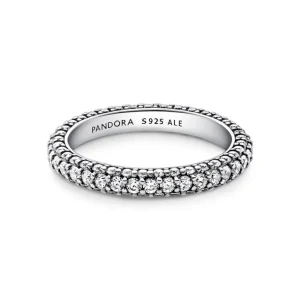 Pandora Pandora Timeless enkele rij pavé ring 192627C01