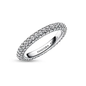 Pandora Pandora Timeless enkele rij pavé ring 192627C01