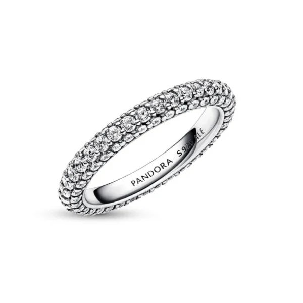 Pandora Pandora Timeless enkele rij pavé ring 192627C01