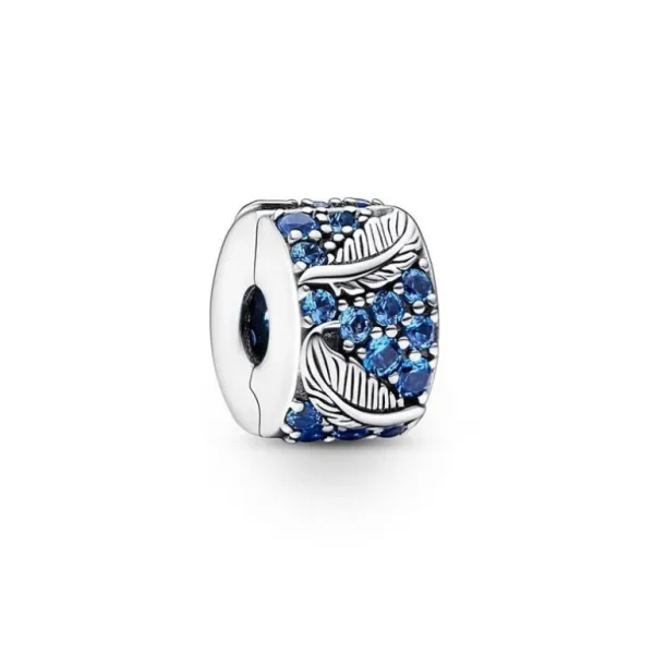 Pandora Ronde veer en pavé clipbedel 792552C01