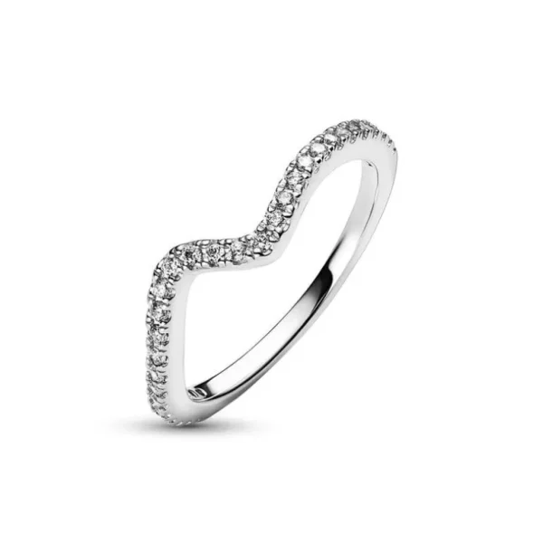 Pandora Sprankelende golfring 192539C01