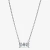 Pandora Sprankelende halsketting met strik 393509C01