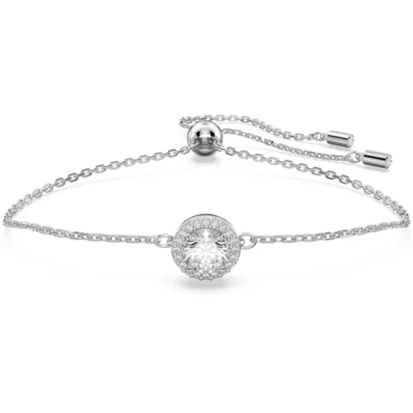 Swarovski Constella armband Round Cut Zilver/Wit 5636266