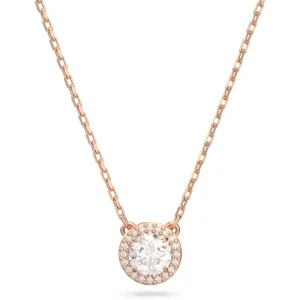 Swarovski Constella ketting met hanger Round Cut Rosé/Wit 5636272
