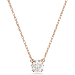 Swarovski Constella ketting met hanger Ronde slijpvorm Rosé/Wit 5636710