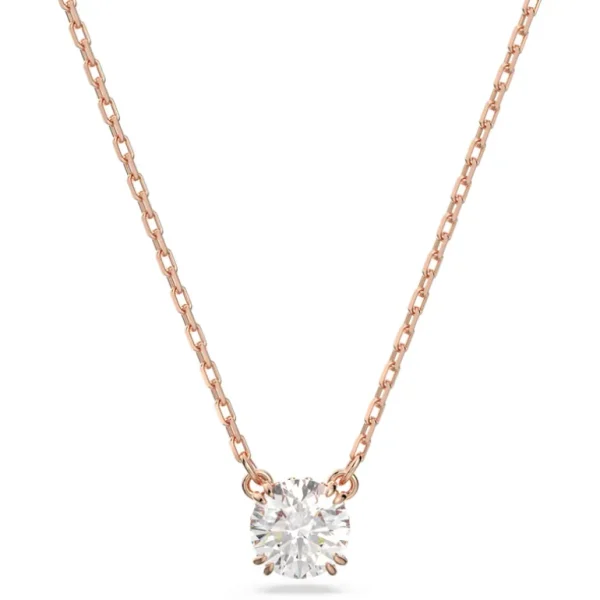 Swarovski Constella ketting met hanger Ronde slijpvorm Rosé/Wit 5636710