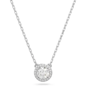 Swarovski Constella ketting met hanger Round Cut Zilver/Wit 5636264