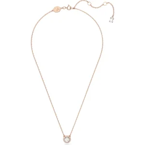 Swarovski Constella ketting met hanger Round Cut Rosé/Wit 5636272