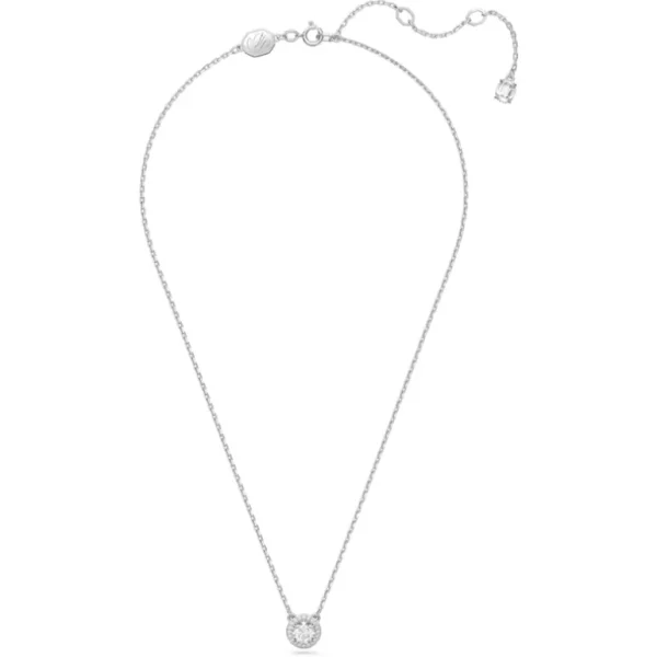 Swarovski Constella ketting met hanger Round Cut Zilver/Wit 5636264