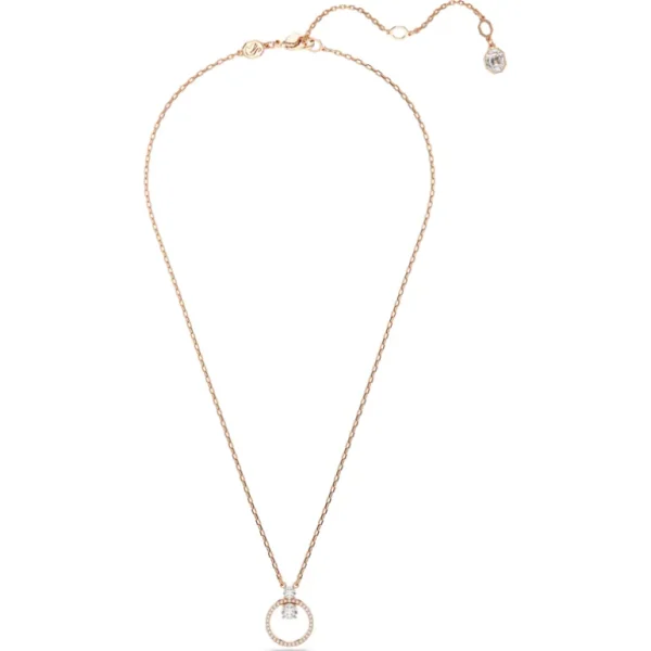 Swarovski Constella ketting met hanger Ronde slijpvorm Rosé/Wit 5692266