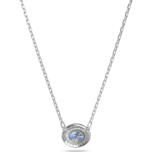 Swarovski Constella ketting met hanger Ovale slijpvorm Zilver/Blauw 5671809