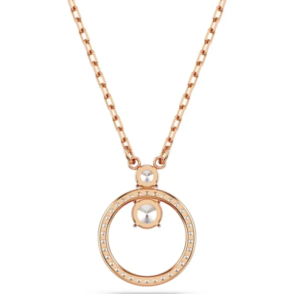 Swarovski Constella ketting met hanger Ronde slijpvorm Rosé/Wit 5692266