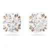 Swarovski Constella oorbellen Ronde slijpvorm Rosé/Wit 5638801