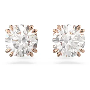 Swarovski Constella oorbellen Ronde slijpvorm Rosé/Wit 5638801
