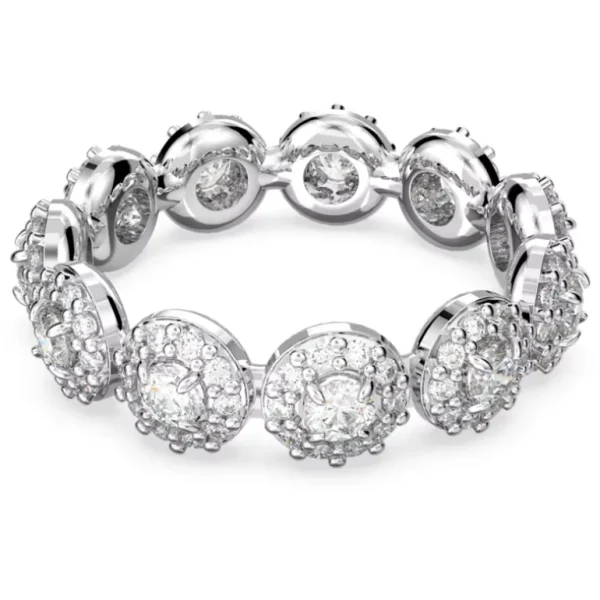 Swarovski Constella ring Stijlvol ontwerp met ronde slijpvorm Zilver/Wit