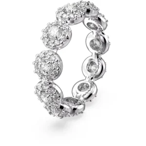 Swarovski Constella ring Stijlvol ontwerp met ronde slijpvorm Zilver/Wit