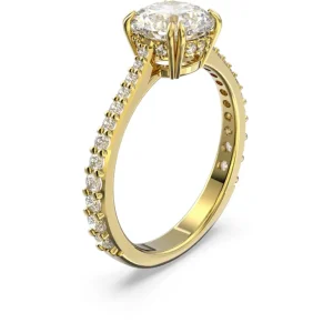 Swarovski Constella ring Cocktailring Princess Cut Goud/Wit