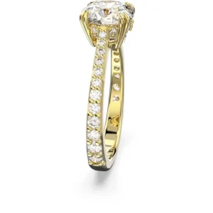 Swarovski Constella ring Cocktailring Princess Cut Goud/Wit