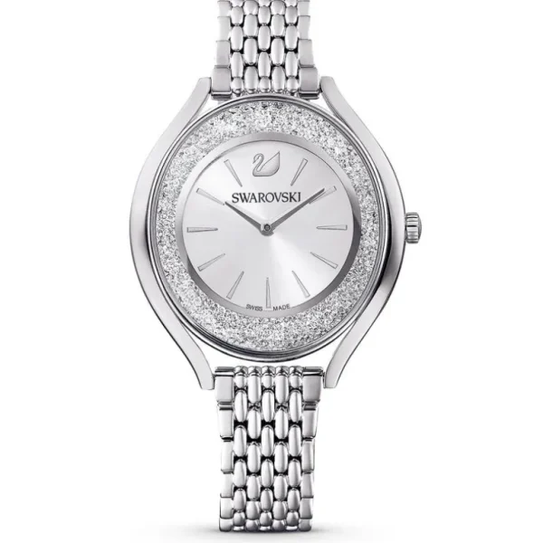 Swarovski Crystalline Aura dameshorloge Swiss made Zilver/Wit 5519462