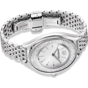 Swarovski Crystalline Aura dameshorloge Swiss made Zilver/Wit 5519462